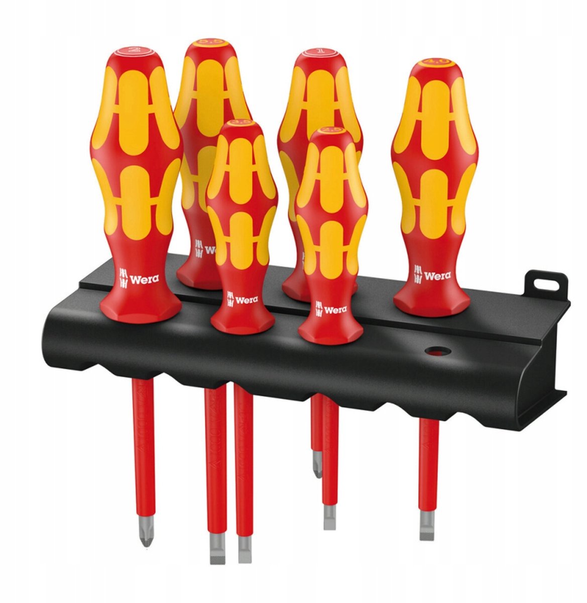 Wera 160 i/6 Schroevendraaierset Kraftform Plus Serie 100 + Rek thumbnail 2