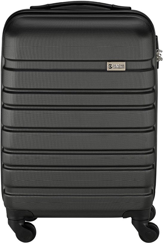 Princess Traveller Singapore - Handbagage Koffer - 55x35x20cm - Lichtgewicht Trolley - Zwart