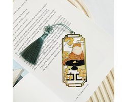 HeyMila Metalen Kat Bladwijzers, Schattig Cadeau voor Vrouwen Leraren Studenten en Boekenliefhebbers, Elegante Pagina - ShopVlot