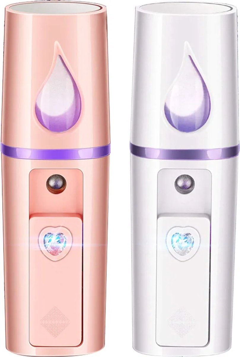 Nano gezichtsspray, mini draagbare spray, geschikt voor schoonheidsreiniging, poriënreiniging en hydratatie in spa-stijl.