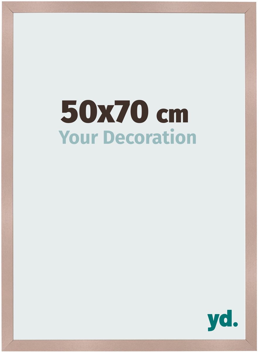 Your Decoration - Fotolijst 50x70 cm - MDF - Oudroze - Bologna