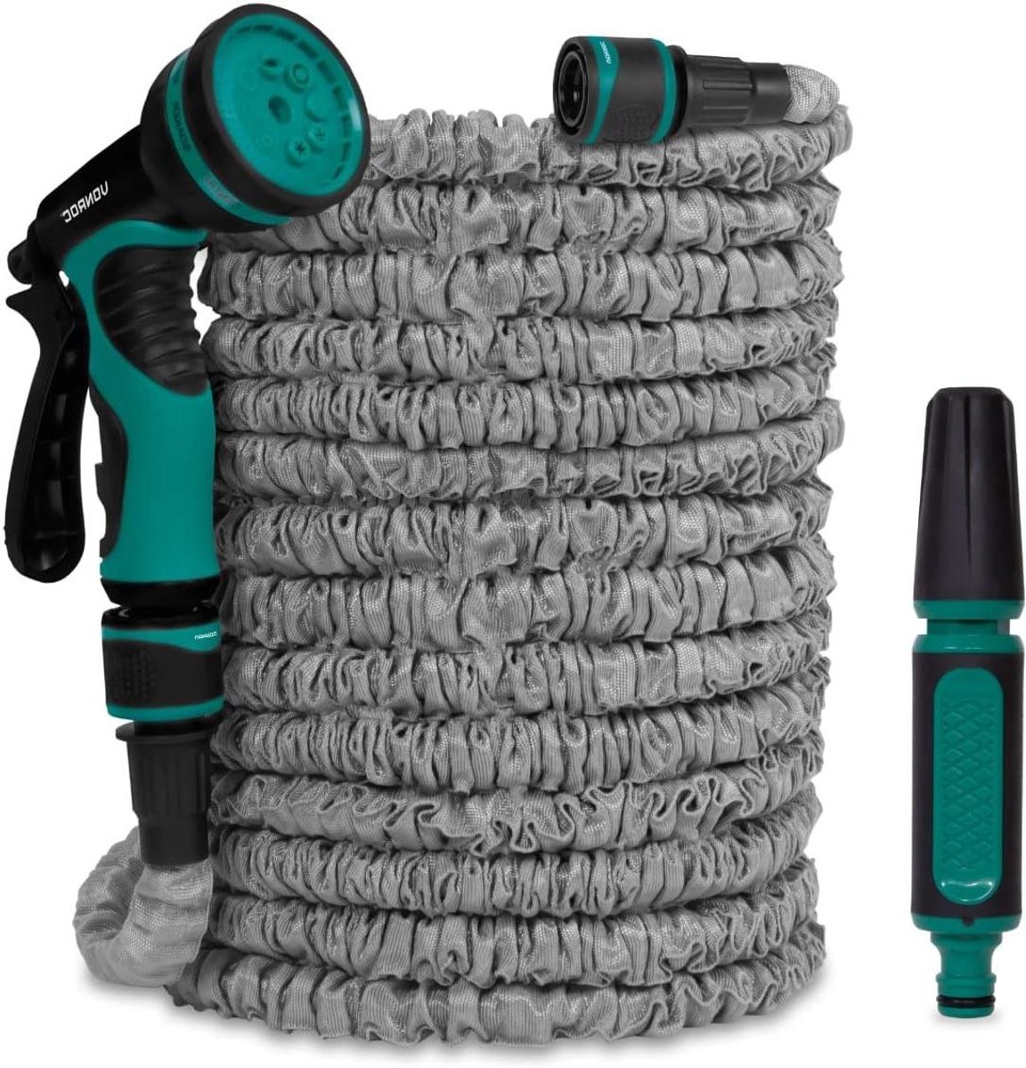 Tuinslang Uitschuifbaar - Flexibele Slang - Water Geven - Kinkvrij Materiaal - 10 tot 30 meter - Groen