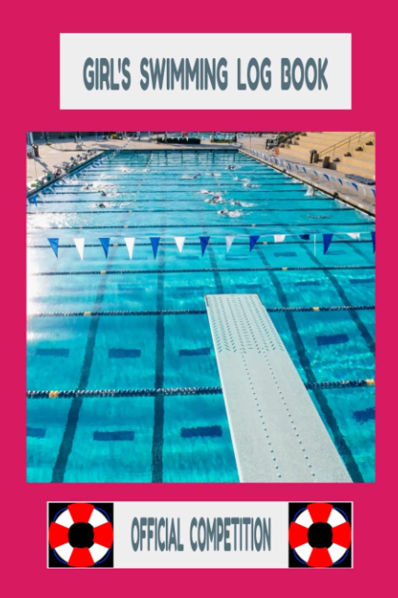 GIRL'S SWIMMING LOG BOOK - ShopVlot