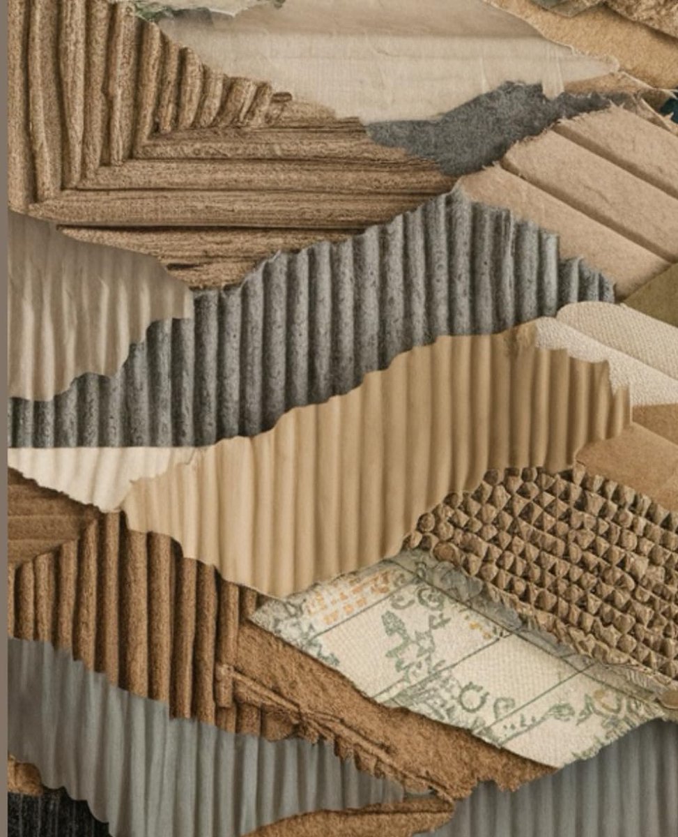 RECYCLED PAPER CARDBOARD DESIGN - ECO FRIENDLY COMPOSITION NOTEBOOK COLLEGE RULED: TEXTURE PATTERN NOTEPAD - ShopVlot