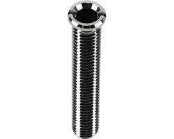 Holle Schroef M12 x 70mm - Roestvrij Staal - Duurzaam Materiaal - Eenvoudig te Installeren - Geschikt voor Spoelbakmand - Antislip Ontwerp - Afvoerschroef