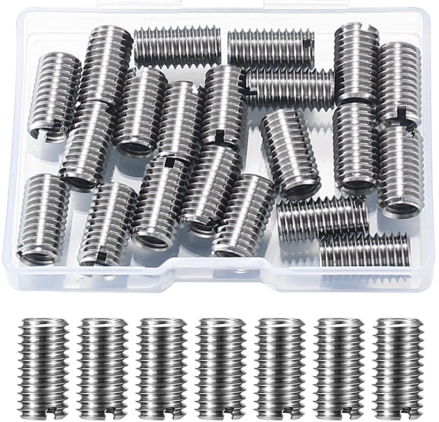 20 Stuks Draad Inserts M8 naar M6 voor Draadreparatie