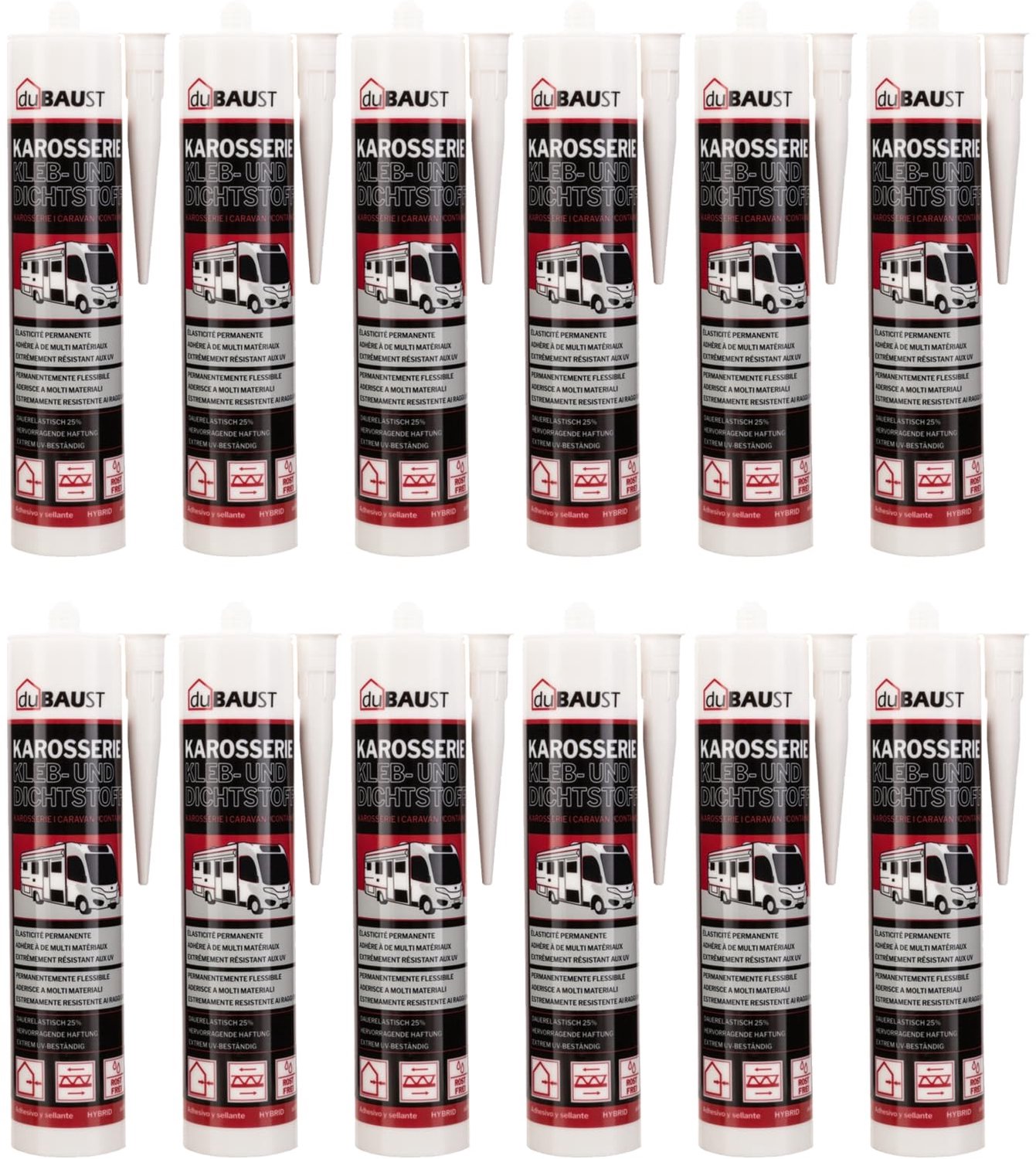 Montagekit voor Auto en Caravan - UV-bestendig, 290 ml