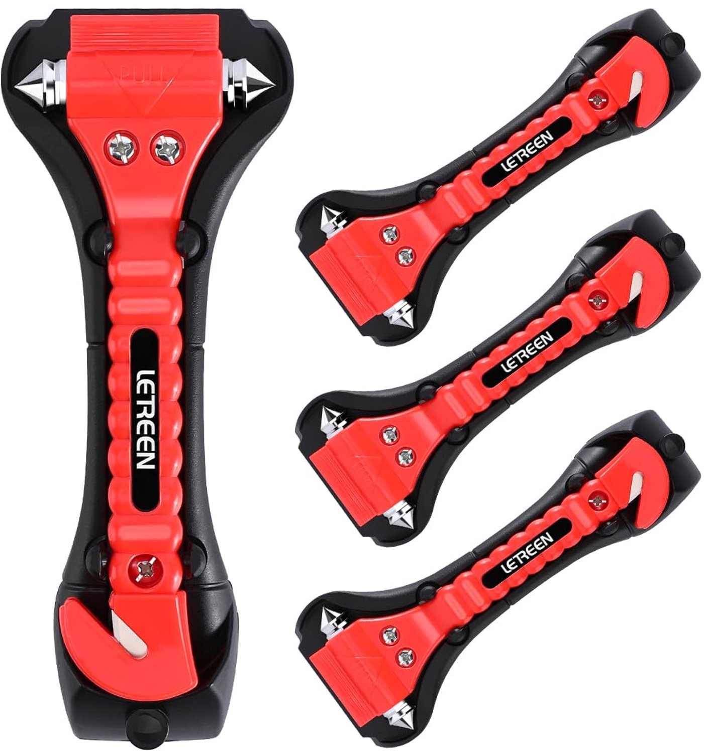 Auto Noodhamer met Gordelsnijder, 4-Pack