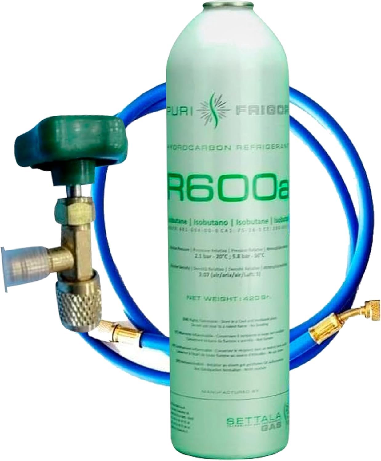Koelkast Koudemiddel Gas R600a Isobutaan - 420g Fles
