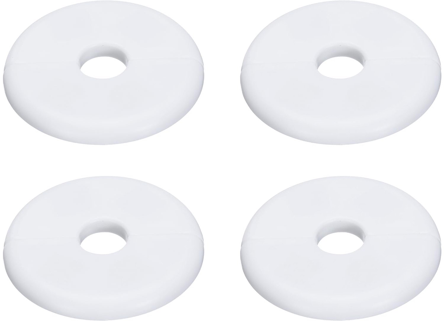Set van 4 Zelfklevende Wandsplitflenzen voor Waterslang