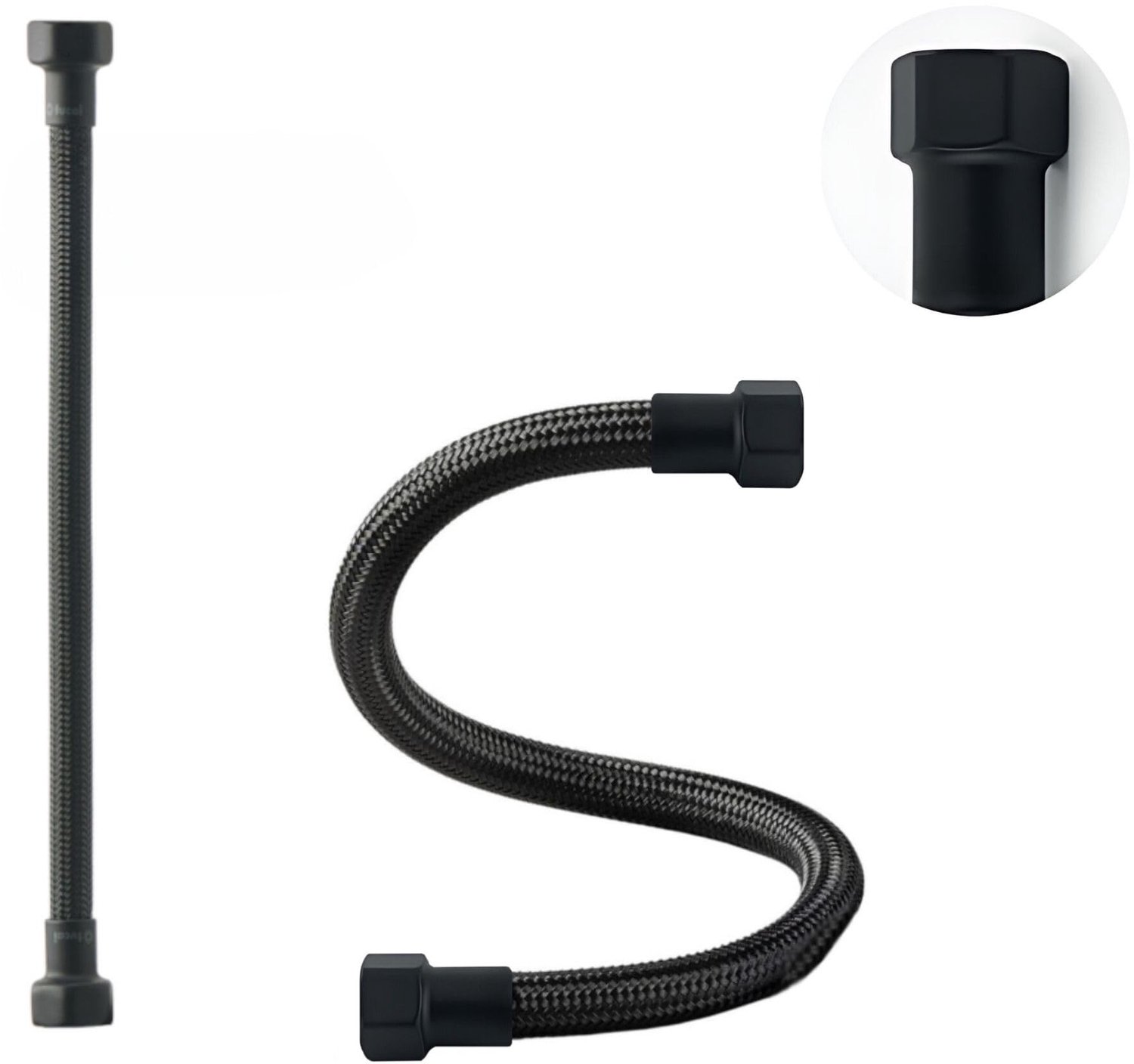 Flexibele Slang van Polyethyleen, 3/8 Inch, 40 cm