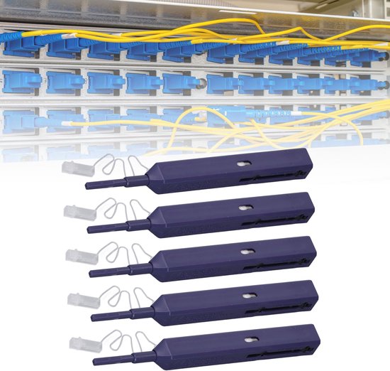 5 Stuks Glasvezel Pen Reinigingsset - Voor Optische Connectoren met 99% Reinigingscapaciteit — afbeelding 5