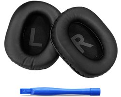 Oorkussens Vervangend voor Logitech G Pro X - Kunstleer - Ademend - Comfortabel - Duurzaam - Eenvoudige installatie - Hoofdtelefoon Kussens