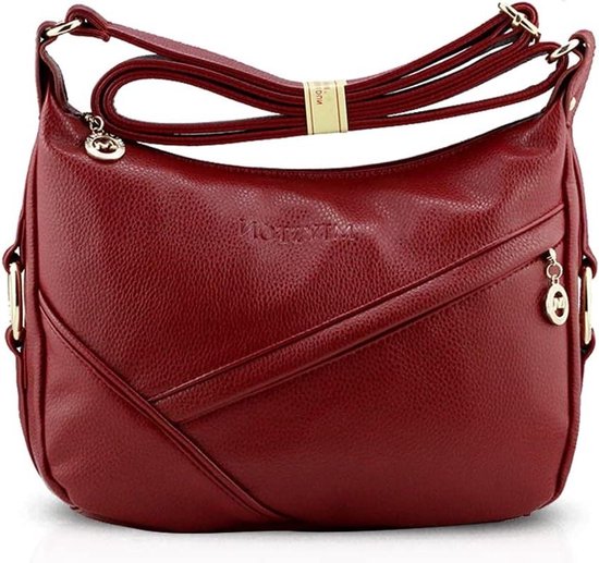Borsa A Tracolla Hobo NICOLE & DORIS – Pelle PU Morbida, Multi-tasche, 26x23x12 Cm, Elegante Per Anziane