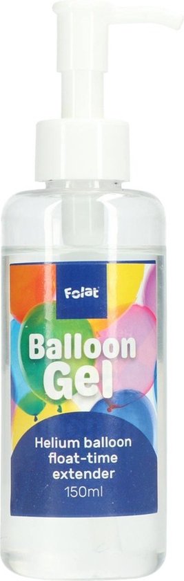 Float gel voor helium ballonnen 150 ml - tot 25x - langer zweven - Ballonnen - Helium - Feestartikelen - Folat