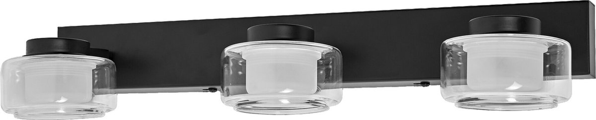 LEDVANCE ORBIS Flame wand- en plafondlamp met LED, zwart, 16,5W, 1050lm, 3000/4000K, kleur