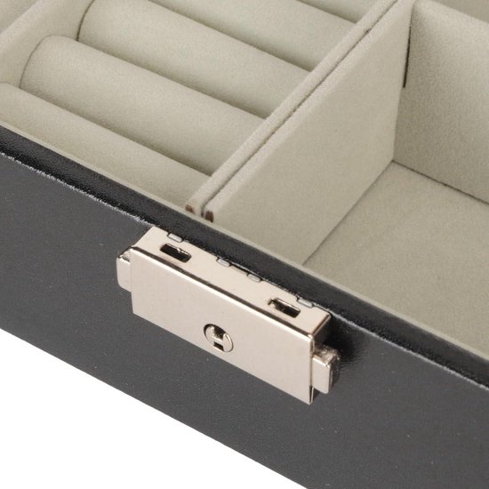 Horlogedozen 6 3 slots horloge display box bril case houder Horlogedozen 6 3 slots horloge display box bril case houder
