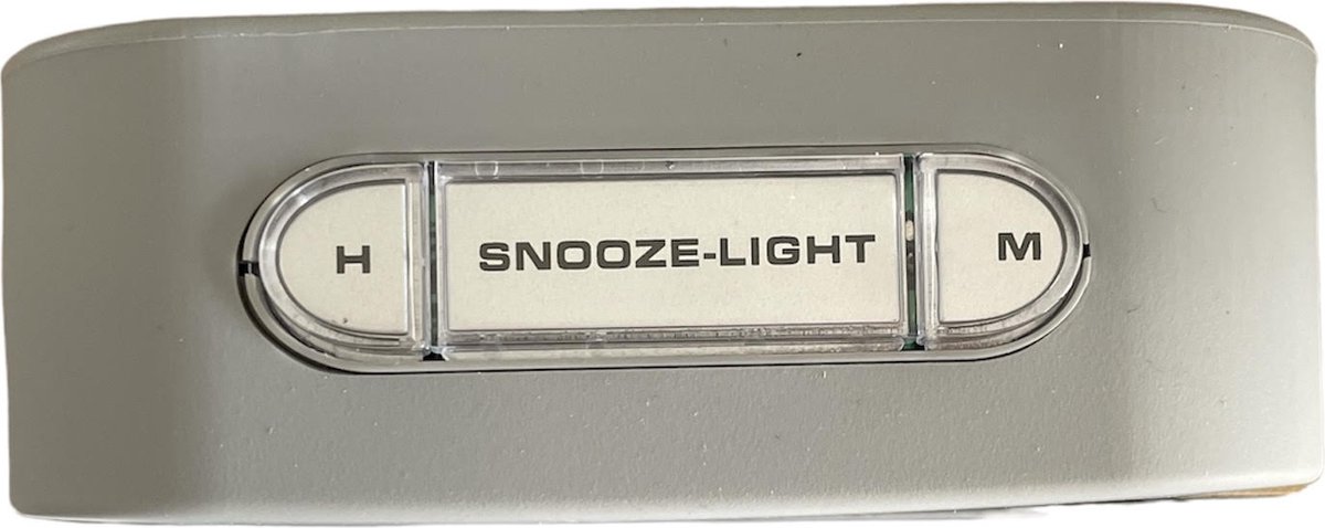 Digitale Wekker Klok - Grijs - Werkt Op Batterijen - 24uurs wekker - Makkelijk Instelbaar Alarm met Snooze en licht Functie - Kinderwekker Reiswekker - Digitale LED Klok/Wekker - Trendy Wekker Met Snooze functie - Stevige Alarmklok - Grijs — cadeau in Elektronica - foto 3