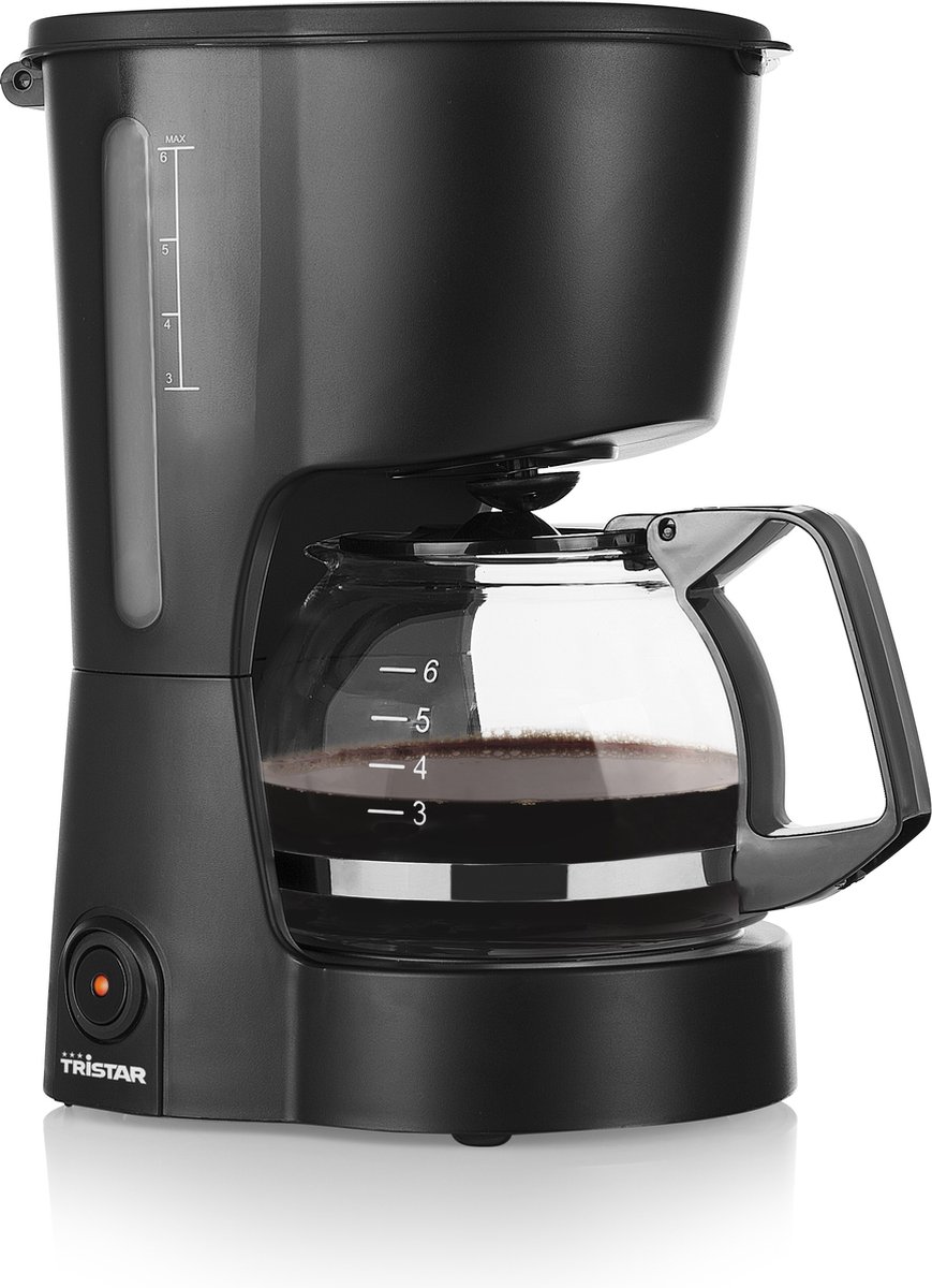 Tristar Koffiezetapparaat filterkoffie 600W - CM-1246 - 0,6L, 6 koppen - Camping geschikt - Zwart - WK thumbnail 5
