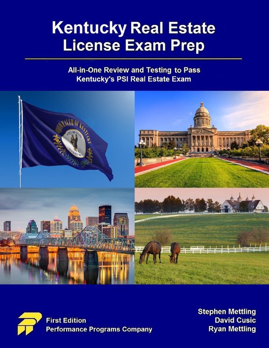 Kentucky Real Estate License Exam Prep: All-in-One Review an ... - cover