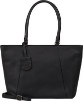 Burkely Special Sara Wide Tote 15.6" - Laptoptas - Volwassenen - Zwart