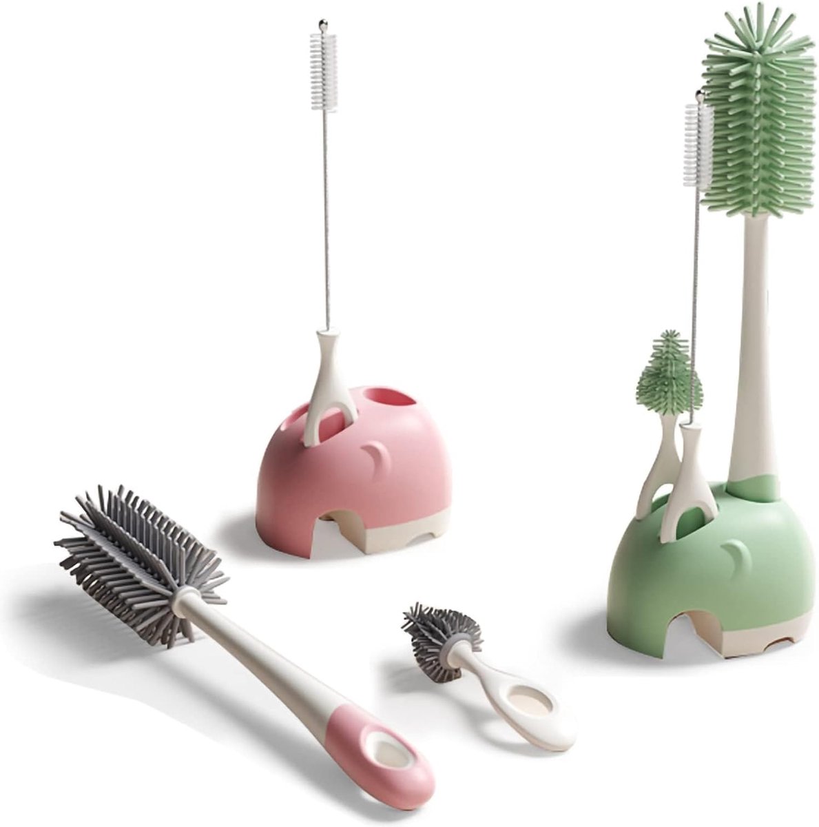 Goedkoopste Flessenborstel - Flessenborstel Baby - Flessenreiniger - Flessen Borstel - Flesvoedingaccessoires - Babyaccessoires
