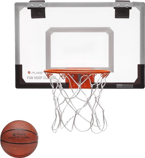 AFX Basketball CLASSIC Fun Hoop Set - Tragbarer Basketballkorb Mit Ball Für Tür Und Wand