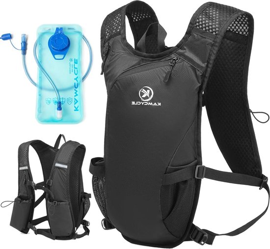 Rugzak 2 liter drinkzak outdoor hardlopen fietsen mountainbiken wandelen klimmen skiën
