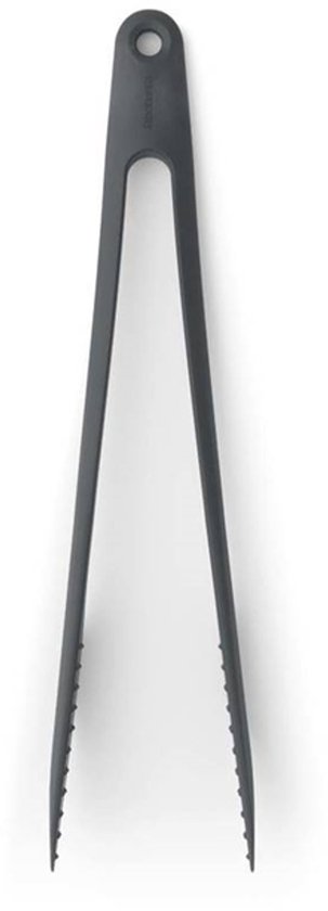 Brabantia Tasty+ pince de cuisine et outil pour servir - Granite Grey
