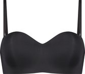Hunkemöller Dames Lingerie Voorgevormde strapless beugel-bh Smooth - Zwart - maat D80