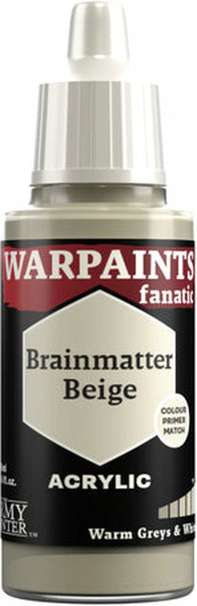 The Army Painter Warpaints Fanatic: Brainmatter Beige (18ml) - Verf