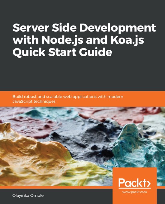 Server Side development with Node.js and Koa.js Quick Start  ... - cover