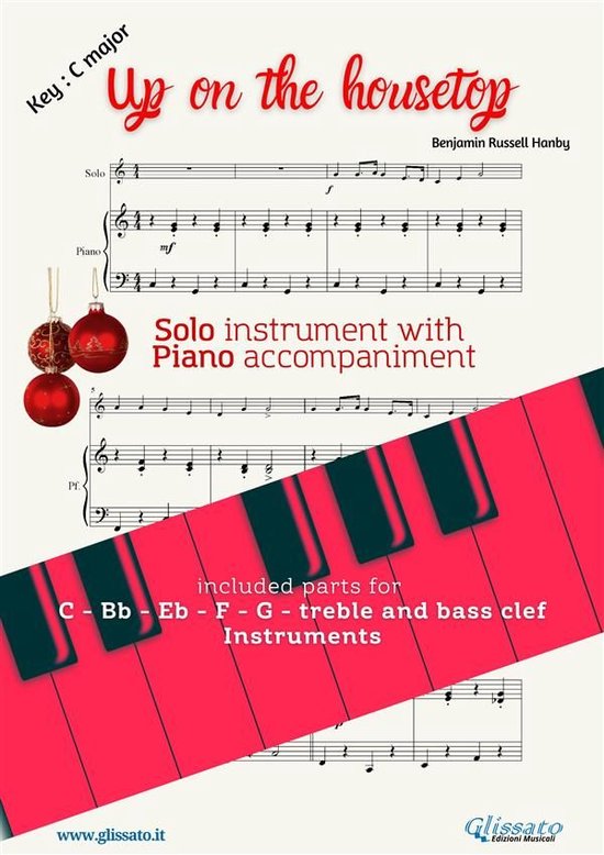 Christmas carols for all instruments and easy piano 5 - Up o ... - cover