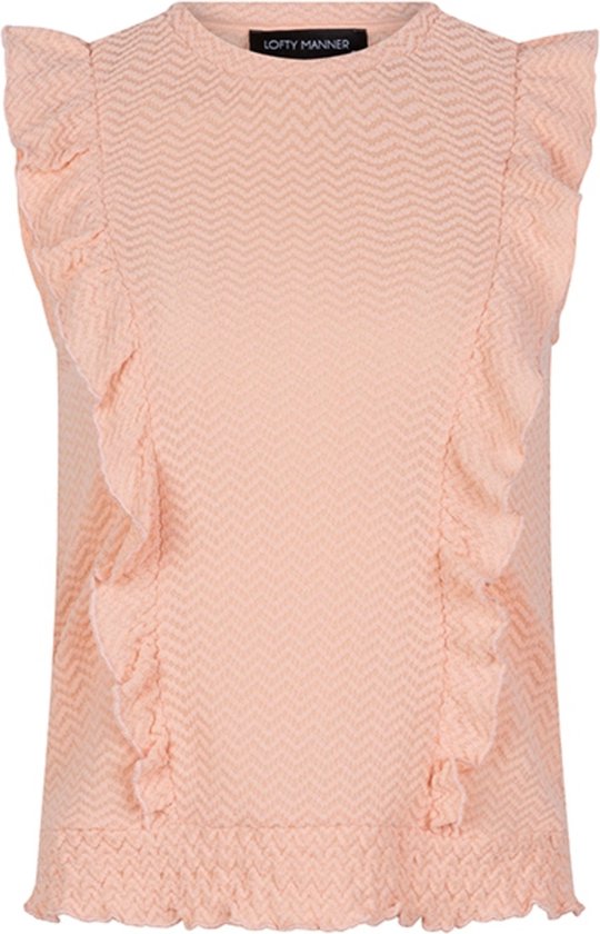 Lofty Manner Top Top Meghan Oe11 2 755 Peach Dames Maat - S