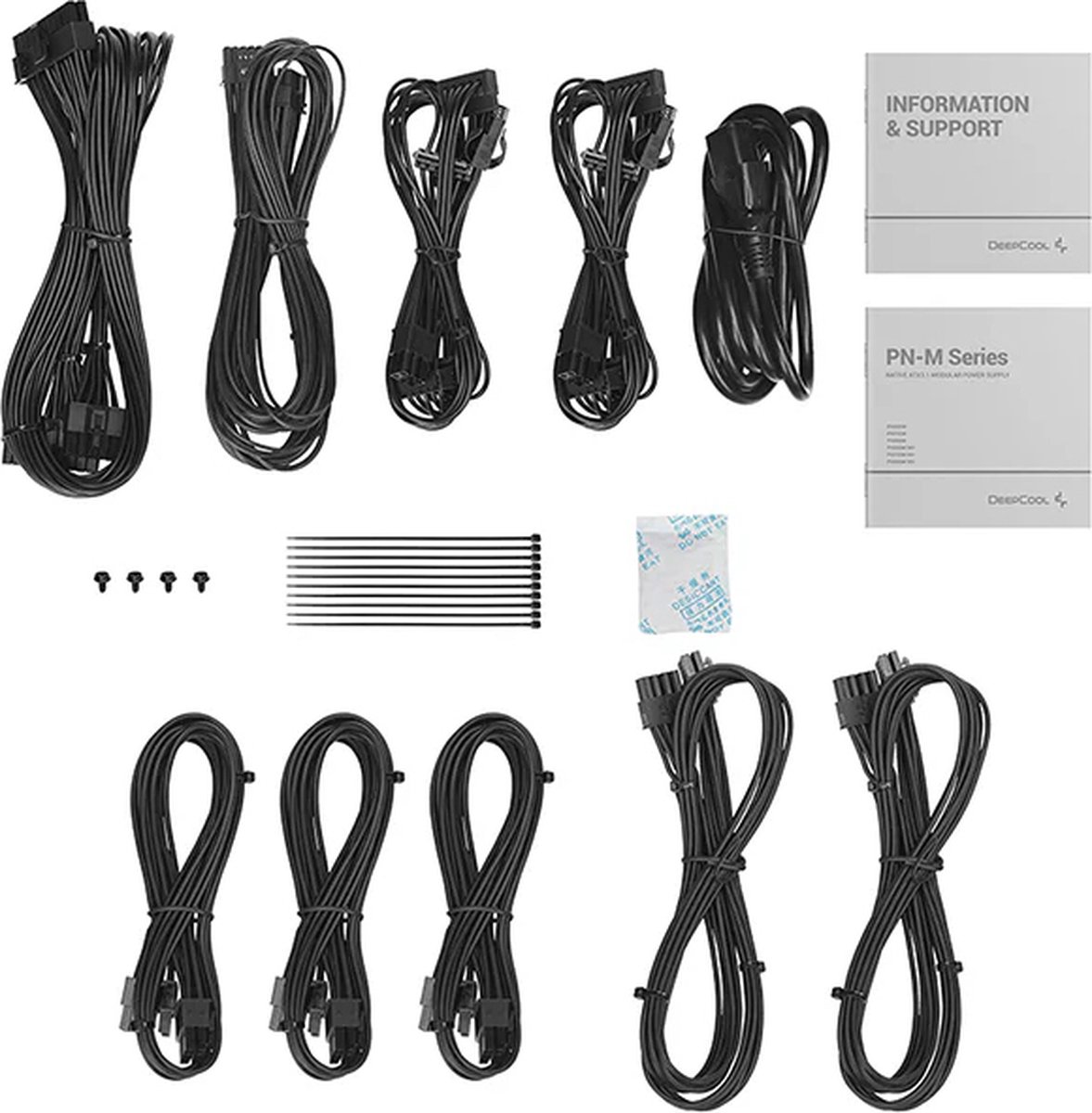 Deepcool Pn650M Power Supply Unit 650 W 20+4 Pin Atx Atx Zwart voeding - afbeelding 2