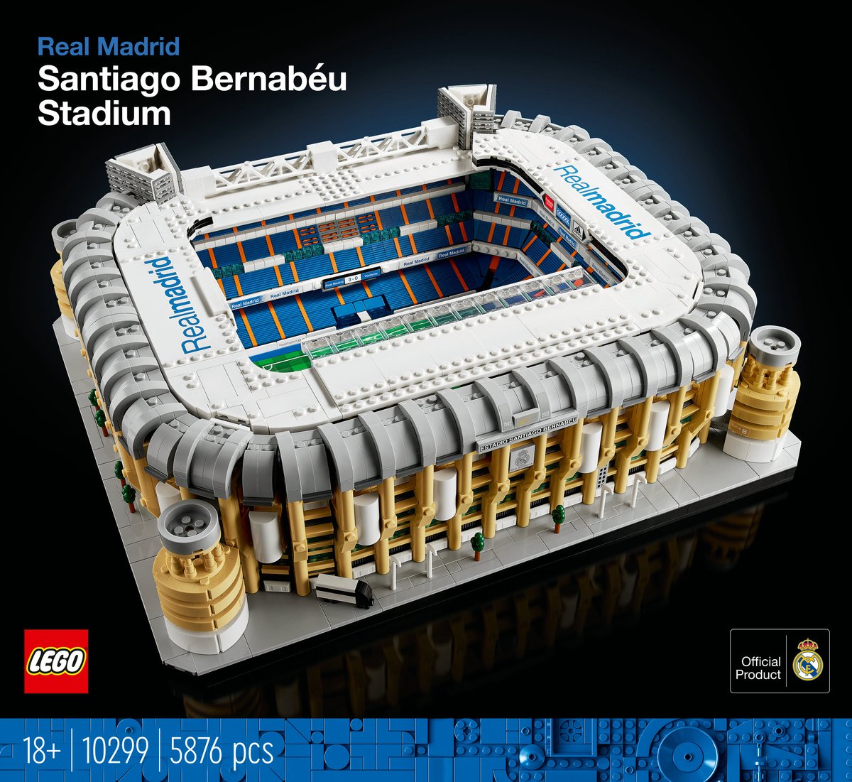 LEGO Creator Expert Icons 10299 Le Stade Santiago Bernabéu du Real