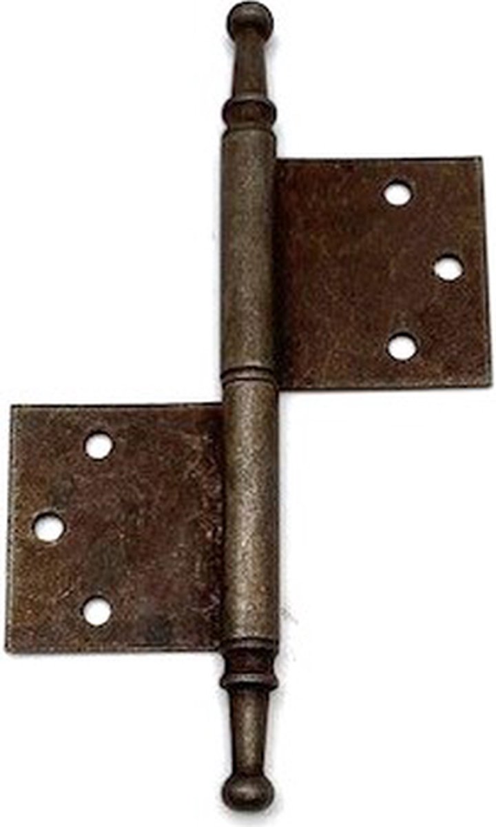 Scharnier IJzer antiek links 70x115mm