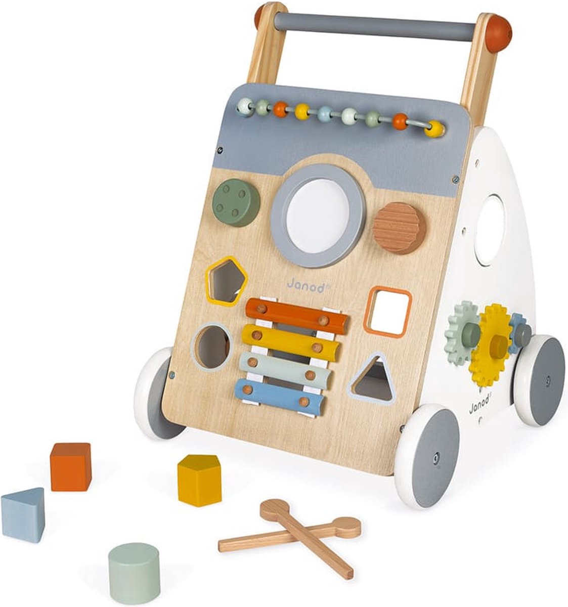 Janod - Sweet Cocoon - Multi-activiteiten loopwagen — afbeelding 6