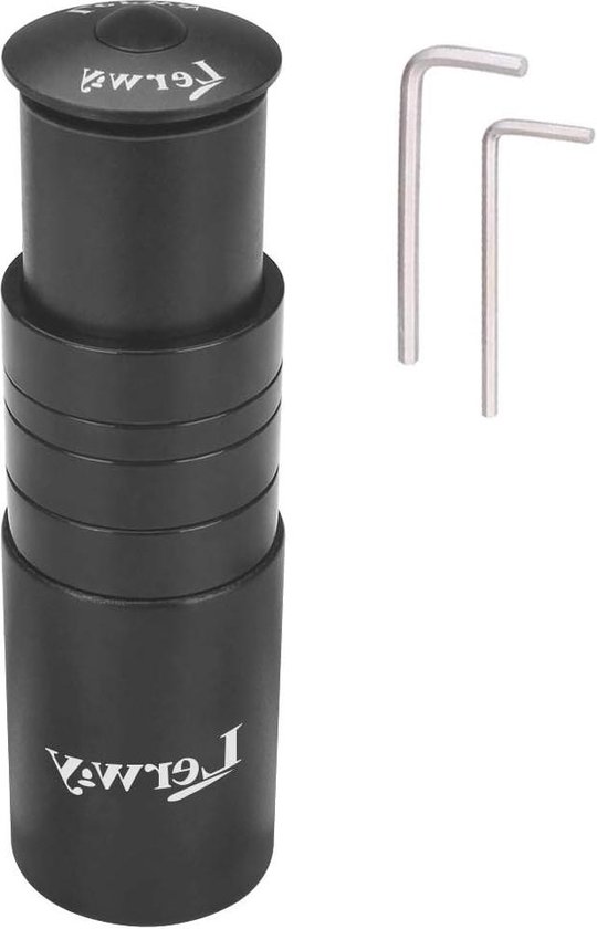 Fiets Stuur Stuurpen Riser Extender Adapter Bike Vork Stuurpen Extender Fietsstuurpen Riser Hoogteadapter Aluminium Bike Stem Extender Mtb Fiets Hoogte Adapter Voor Mountainbike Racefiets 28.6mm