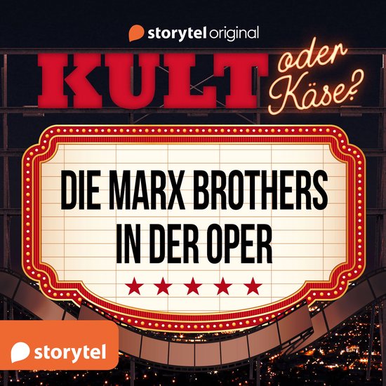 Kult oder Käse? - "Die Marx Brothers in der Oper" - cover