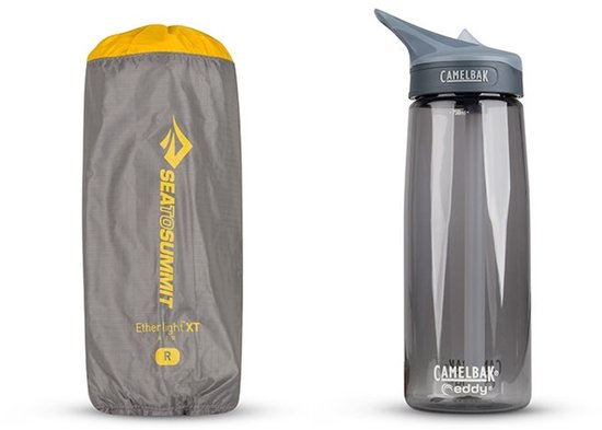 Sea to Summit Ether Light XT Regular - opblaasbare slaapmat - Light Grey van Sea to Summit — afbeelding 2