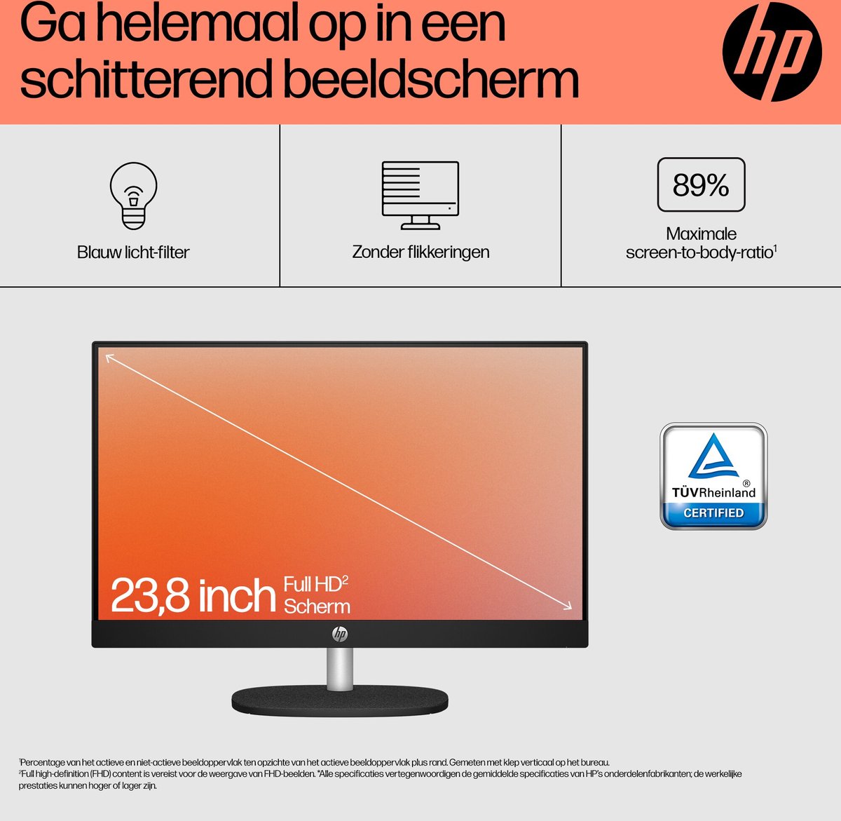 HP 24-cr0050nd met 23,8 inch Full HD IPS-scherm thumbnail 2
