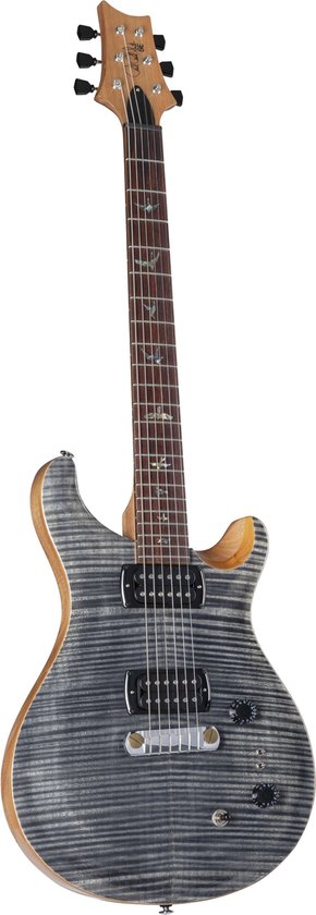 Foto: Prs se paul s guitar ch charcoal elektrische gitaar