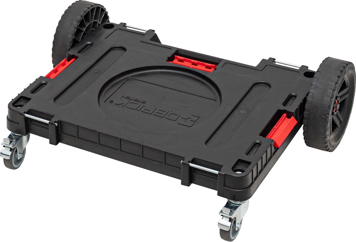 Qbrick System ONE transportplatform 2.0 Allterrain 750 x 542 x 223 mm 120 kg met metalen zwenkwielen en rem