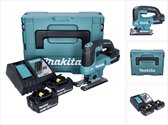 Makita DJV 184 RGJ accu-pendeldecoupeerzaag 18 V borstelloos + 2x accu 6.0 Ah + lader + Makpac