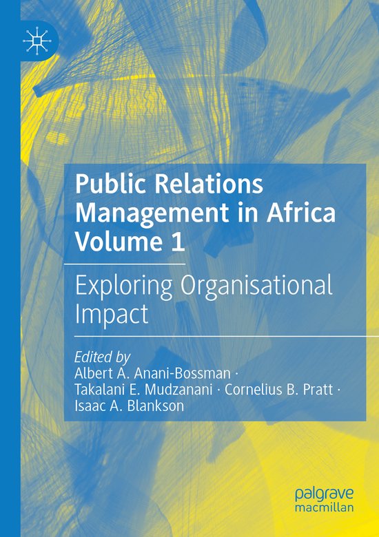 Public Relations Management in Africa Volume 1 - cover