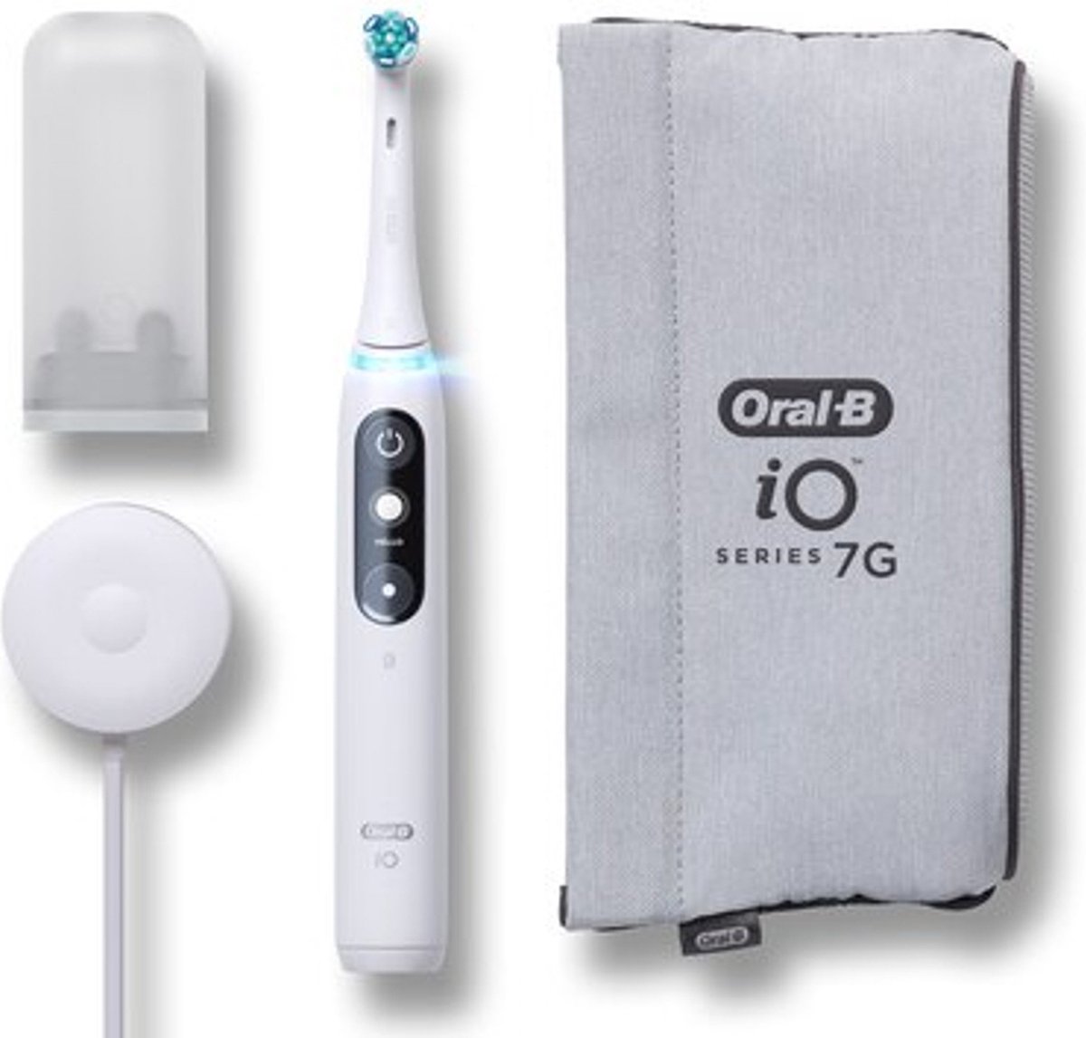 Oral-B iO 7W Wit Elektrische Tandenborstel By Braun