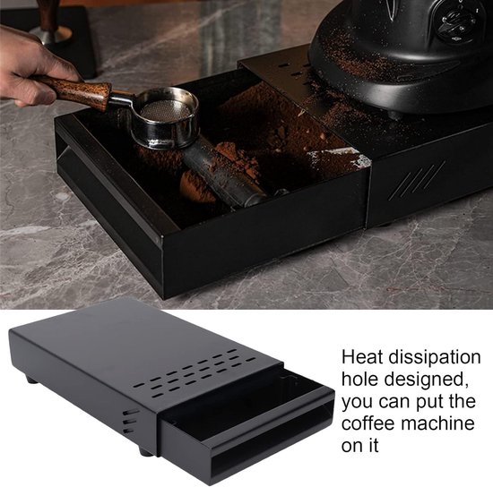 Espresso Klop Doos Lade, Roestvrij Staal Afneembare Koffie