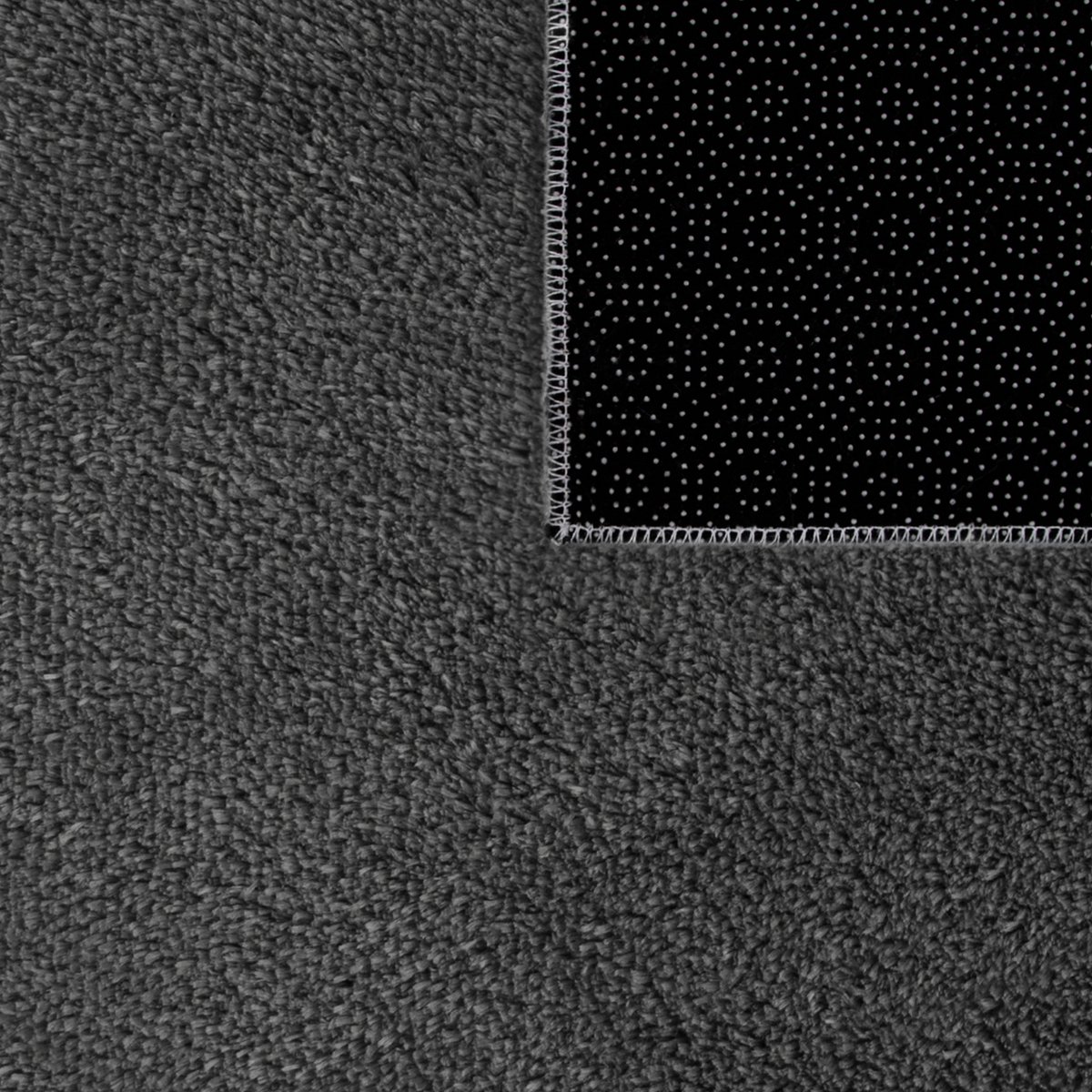 Paco Home Moderne en Zachte Woonkamer Tapijt Kortpolig Wasbaar Fluffy Uni Effect Bont Tijdloos Elegant Antislip Makkelijk te Onderhouden, Maat:120x160 cm, Kleur:Zilver