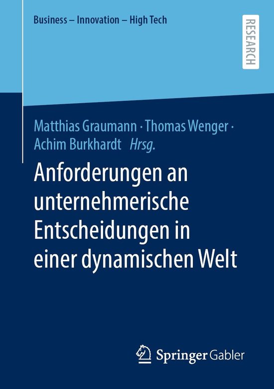 Business and Economics (German Language) - Anforderungen an  ... - cover